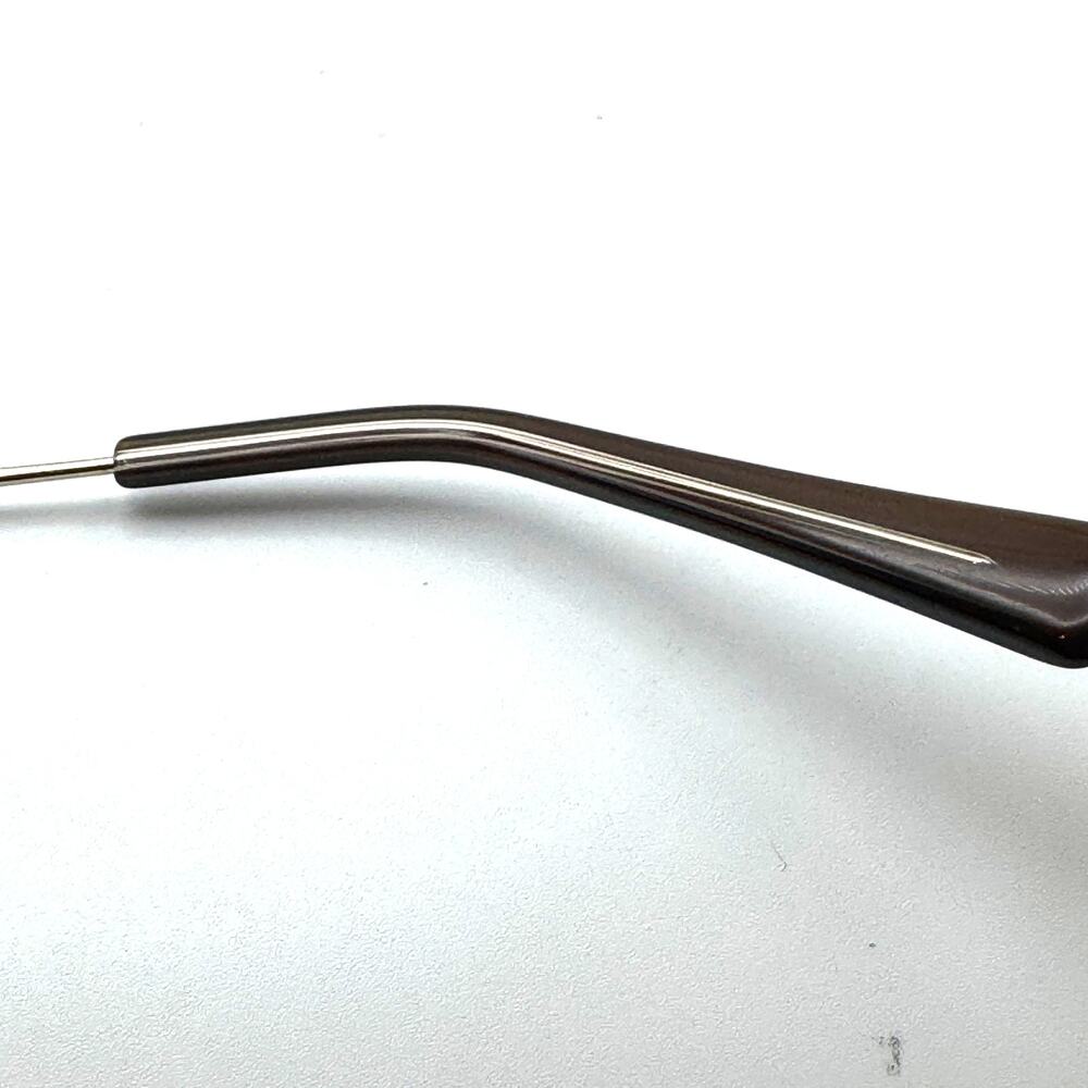 Eyevan Sunglasses Astro G Gold Aviator Frame Brown Lens 57-14-145 New Authentic - Picture 13 of 15